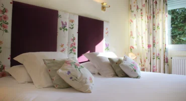Une junior suite privilège sur le jardin en centre ville visible depuis le parking
