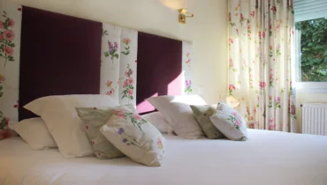 Une junior suite privilège sur le jardin en centre ville visible depuis le parking